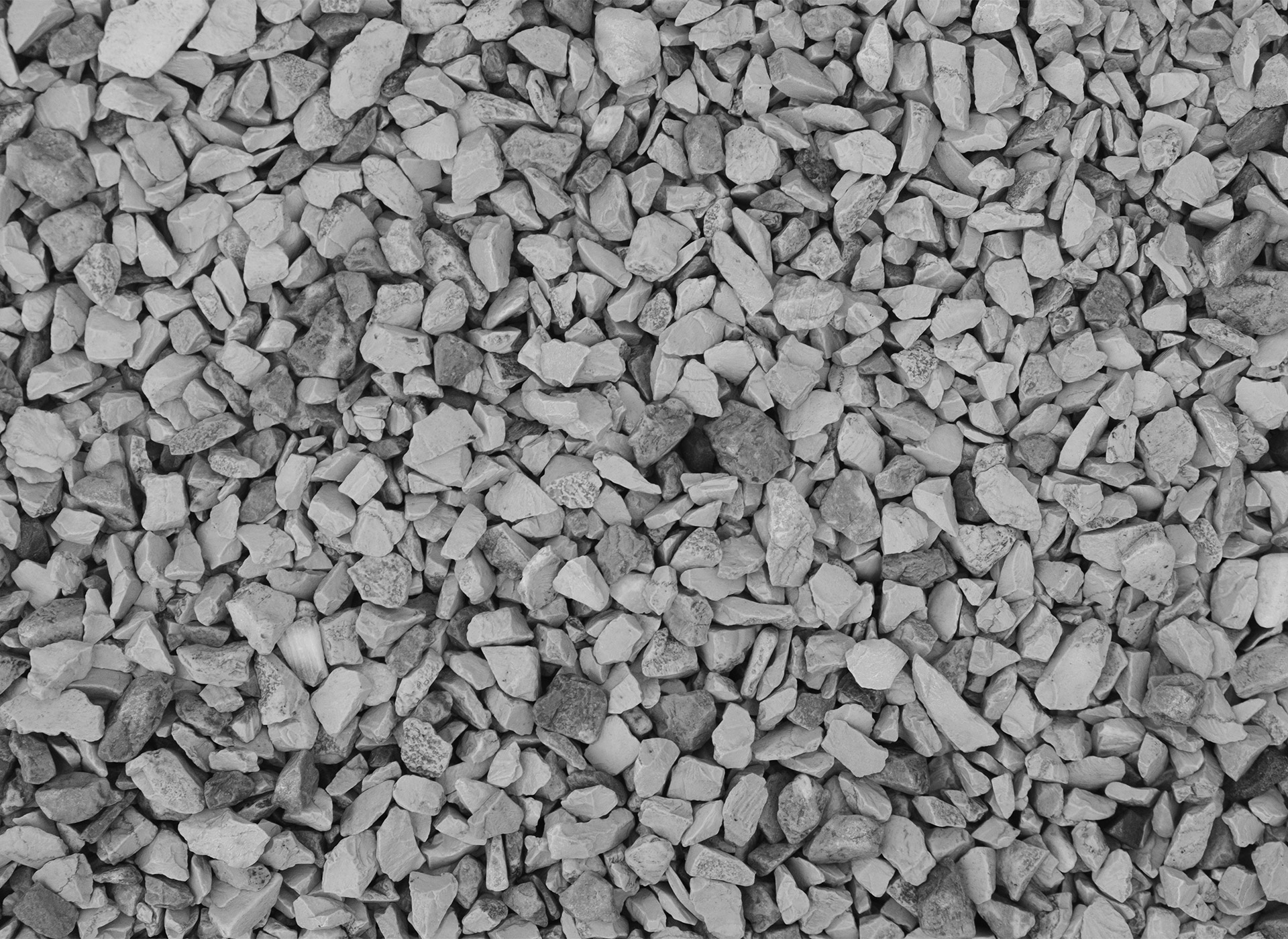 light photo of gravel rocks delivered by tkm materials